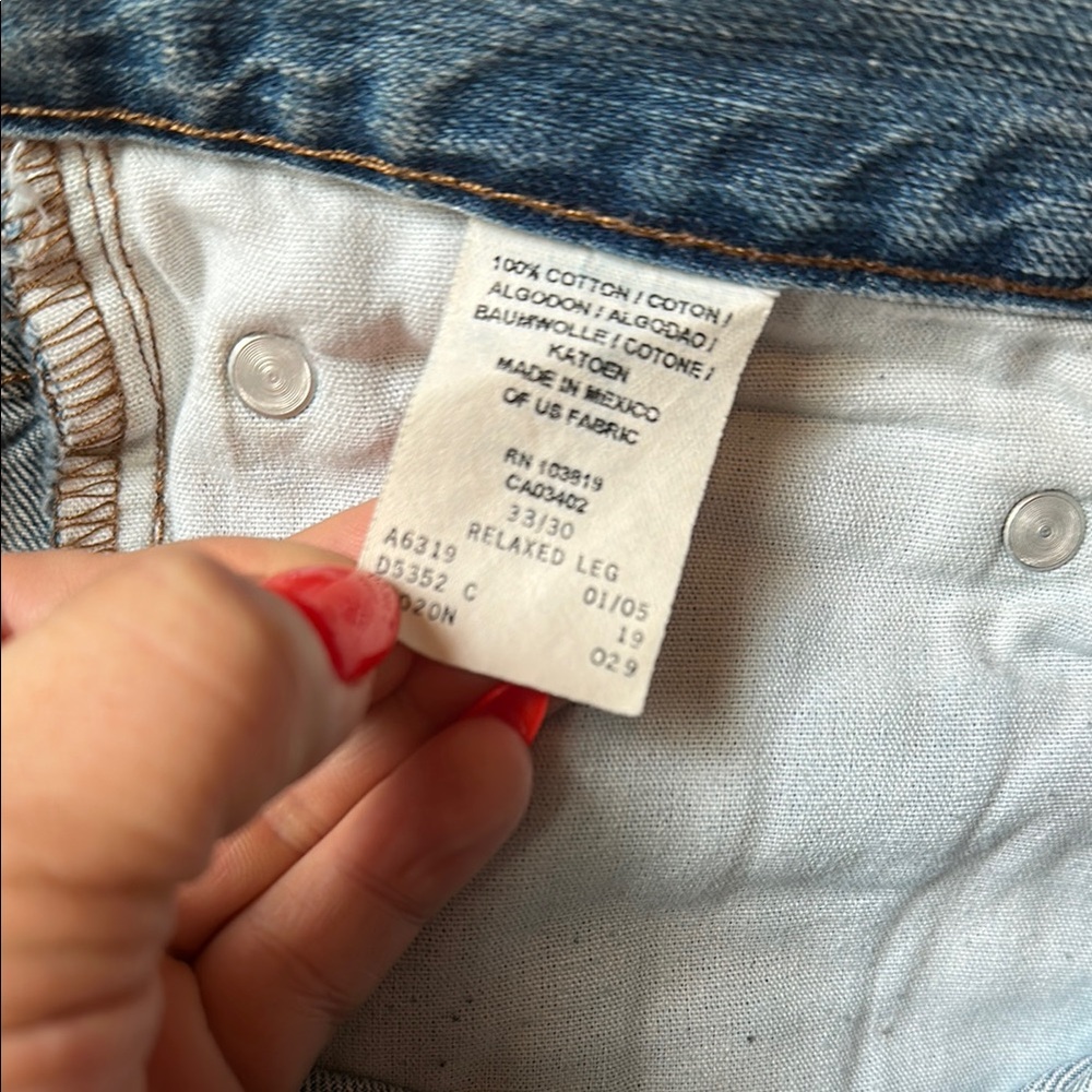 Harley Davidson Men's Blue Jeans - Picture 6 of 8